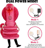 Rattlesnake Inflatable Costume for Adults