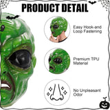 Halloween Mask for Adults, Scary Costume Mask for Halloween Party Cosplay
