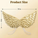 Mini Gold Angel Wings, Halloween Costume Accessory for Women