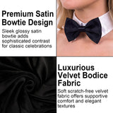 5 PCS Bunny Girl Costume for Women with Bodysuit Headband Choker Stockings Wristbands Halloween Outfits