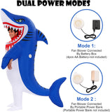 Face-Out Shark Inflatable Costume for Adults