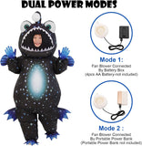 Inflatable Angler Fish Costume for Kids, Funny Blow Up Fish