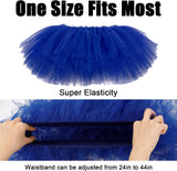 Black/White/Mulitcolor Tutu Skirt for WomenFluffy Layered