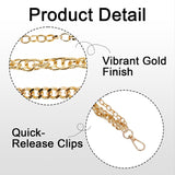 Hip Hop Chain Belt for Men Women, Triple Layer Pants Chain