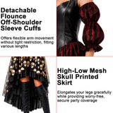 Womens Pirate Costume, Halloween Pirate Dress for Women