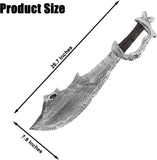 26.7" Foam Cutlass Sword, Pirate Halloween Costume Prop