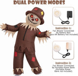 Inflatable Scarecrow Costume for Kids, Funny Blow Up Costumes