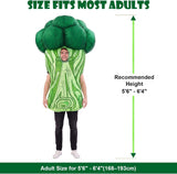 Inflatable Broccoli Costume for Adults, Funny Green Blow Up