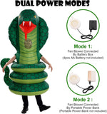 Rattlesnake Inflatable Costume for Adults