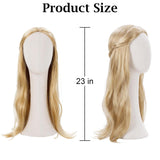 Blonde Long Wavy Elf Wig for Women
