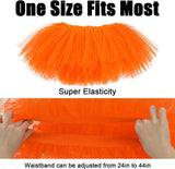 Black/White/Mulitcolor Tutu Skirt for WomenFluffy Layered