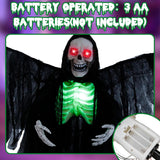 68In Halloween Decorations Outdoor, Animated Grim Reaper