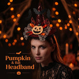 Witch Hat Headband for Women, Halloween Costume Accessory