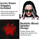 Women's Mad Scientist Costume, Creepy Science Cosplay Set