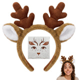 Reindeer Antlers Headband/Headband &Tail Costume Set