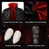 Adult Halloween Vampire Costume Accessories Set for Women Men