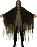 Grim Reaper Costume for Men Women Adult Scary Hooded Cloak Halloween Cape Cosplay Costumes
