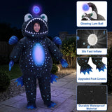Blue Anglerfish Inflatable Costume for Adults