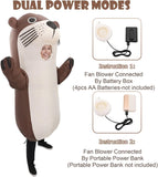 Inflatable Otter Costume for Adults Funny Blow Up