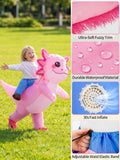 Inflatable Axolotl Costume for Kids – Funny Blow Up Ride on Costumes for Halloween & Cosplay Parties