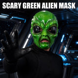 Halloween Mask for Adults, Scary Costume Mask for Halloween Party Cosplay