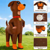 Dachshund Inflatable Costume for Adults