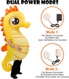 Inflatable Seahorse Costume for Adults, Funny Blow Up