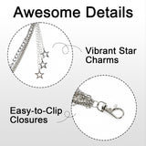 Hip Hop Chain Belt for Men Women, Triple Layer Pants Chain