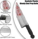 Halloween Fake Knife, Bloody Butcher, Scream Costume Accessory