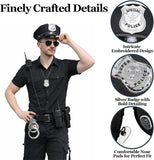 Police Accessory Set for Adult Halloween Cop Costume