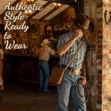 Brown Cowboy Costume Accessories Set for Adults