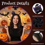 Cat Ears Headband for Adults, Halloween Costume Accessory