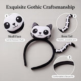 Cat Ears Headband for Adults, Halloween Costume Accessory