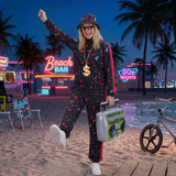 80s Outfit for Women 80s 90s Tracksuit Costume Set