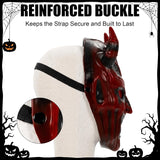 Halloween Mask for Adults, Scary Costume Mask for Halloween Party Cosplay