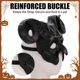Halloween Mask for Adults, Scary Costume Mask for Halloween Party Cosplay