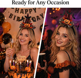 Witch Hat Headband for Women, Halloween Costume Accessory