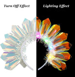Light Up Crown Headband for Women