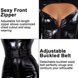 Cat Costume for Women Black Fullbody Catsuit Halloween Cosplay Deluxe Costume