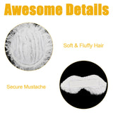 Mad Scientist Wig and Mustache Set for Adults