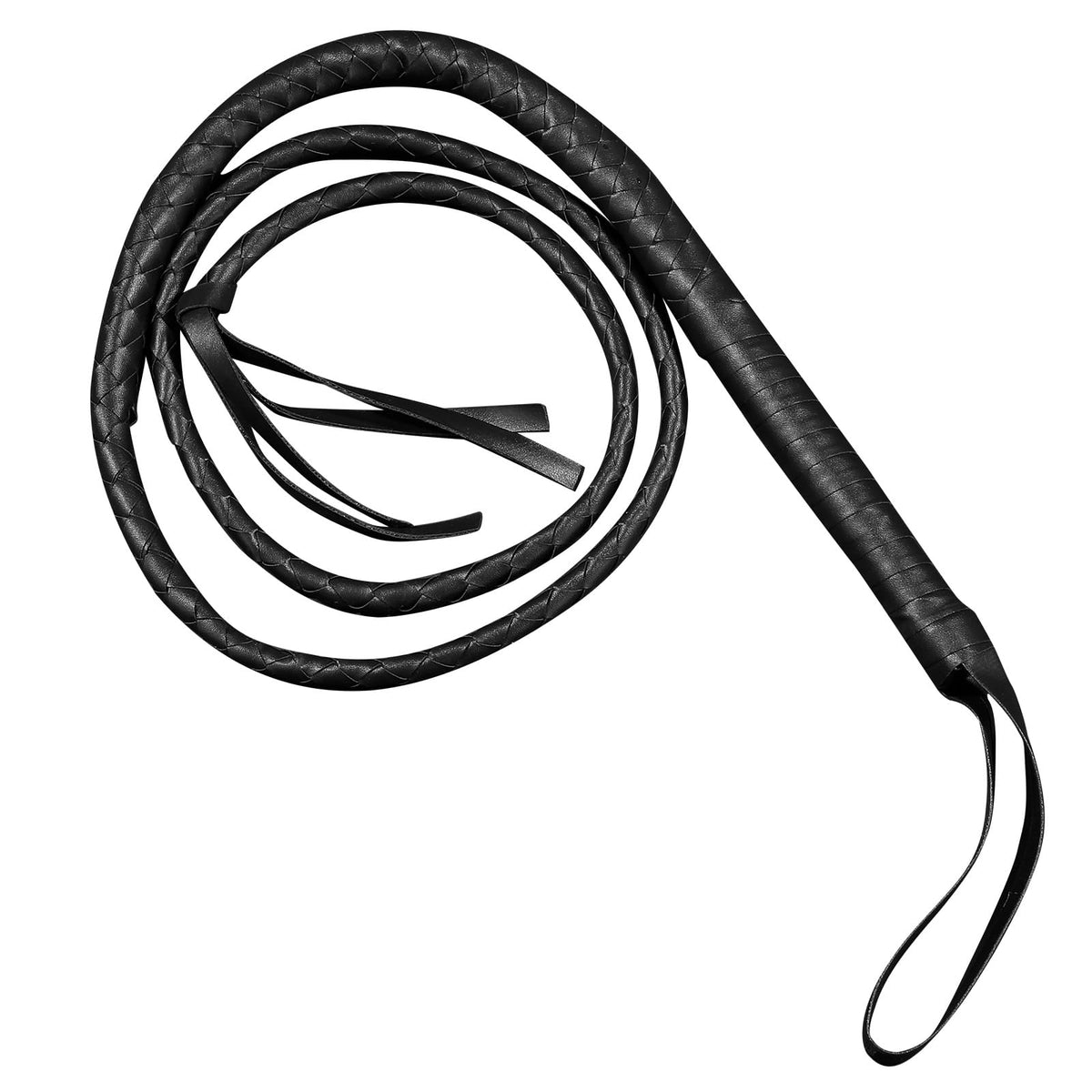 Faux Leather Woven Whip for Women and Men