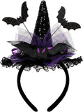 Witch Hat Headband for Women, Halloween Costume Accessory
