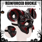 Halloween Mask for Adults, Scary Costume Mask for Halloween Party Cosplay