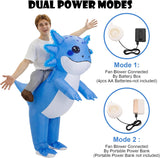 Inflatable Axolotl Costume for Adults, Halloween Costume