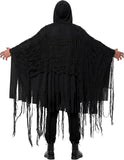 Grim Reaper Costume for Men Women Adult Scary Hooded Cloak Halloween Cape Cosplay Costumes