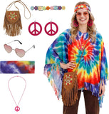 Hippie Costume Accessories Set for Women