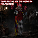 Halloween Decorations Outdoor, 70In Animated Clown