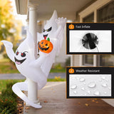 7FT Ghost Hugging Tree Halloween Inflatable Yard Decor
