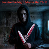 Halloween Fake Knife, Bloody Butcher, Scream Costume Accessory