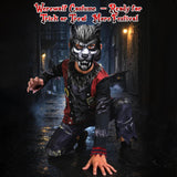 Kids Werewolf Costume for Boys - Scary Wolf Halloween Outfit Set with Shirt, Pants and Mask